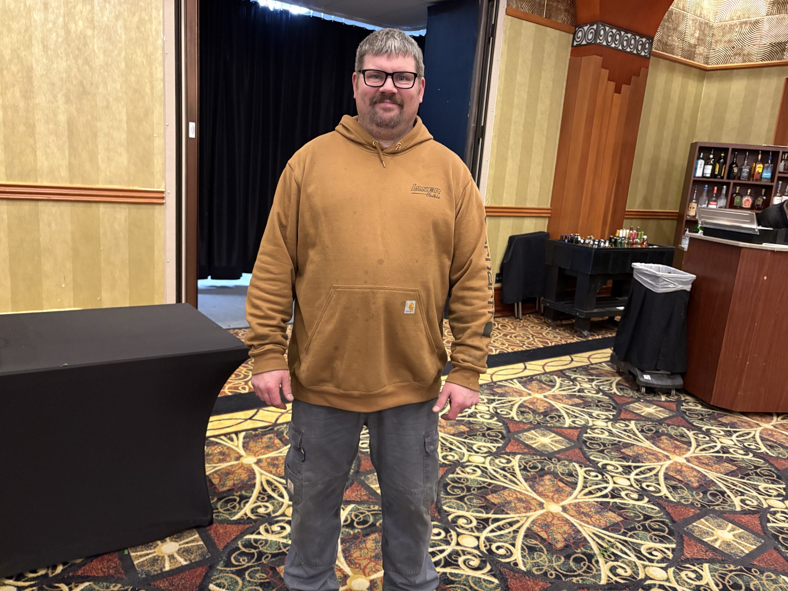 Brandon Edmonds from Laser Electric-Winner of Grand Prize Drawing!
